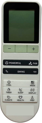 Akshita Ac Remote Compatible for BLUESTAR No.227 Ac Remote Control Bluestar Remote Controller(White)