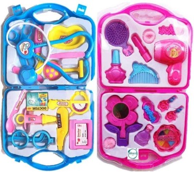 Stepgard Doctor Kit & Beauty Set Toys for kids - Role Play Toys | Pack of 1 | Doctor set