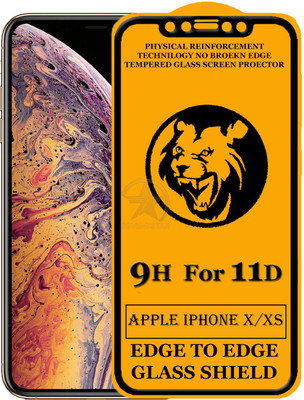 HQ Protection Edge To Edge Tempered Glass for Apple iPhone XS(Pack of 1)