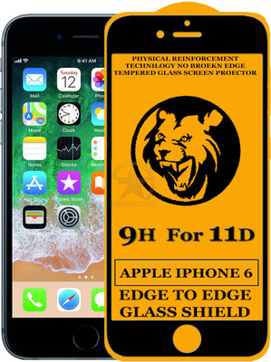 SEVEN7STAR Edge To Edge Tempered Glass for Apple iPhone 6(Pack of 1)