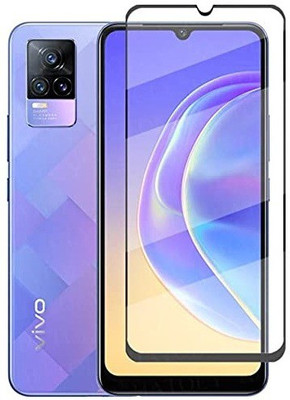 LIKEDESIGN Edge To Edge Tempered Glass for Vivo V21e, Vivo V21e 5G(Pack of 1)