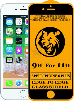 SEVEN7STAR Edge To Edge Tempered Glass for Apple iPhone 6 Plus(Pack of 1)