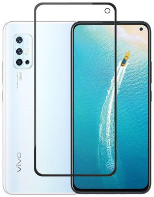 HOBBYTRONICS Edge To Edge Tempered Glass for Vivo V17(Pack of 1)