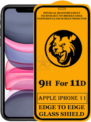 SEVEN7STAR Edge To Edge Tempered Glass for Apple Iphone 11(Pack of 1)