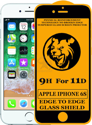 SEVEN7STAR Edge To Edge Tempered Glass for Apple iPhone 6s(Pack of 1)
