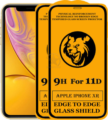 SEVEN7STAR Edge To Edge Tempered Glass for Apple iPhone XR(Pack of 2)