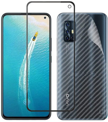 HOBBYTRONICS Front and Back Screen Guard for Vivo V17(Pack of 1)