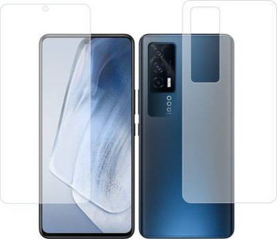 PR SMART Front and Back Tempered Glass for Vivo iQOO 7(Pack of 2)