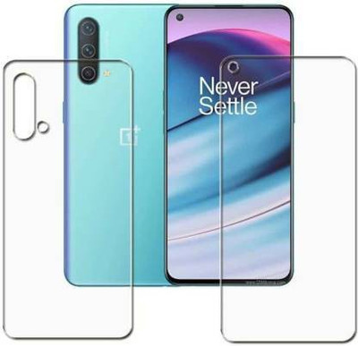 FIRST IMPRESSION Front and Back Tempered Glass for OnePlus Nord CE(Pack of 2)
