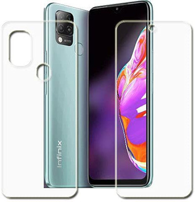 Firstkart Front and Back Tempered Glass for Infinix Hot 10s(Pack of 2)