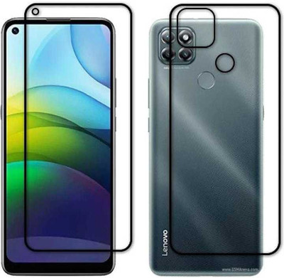 DOWRVIN Front and Back Tempered Glass for LENOVO K12 PRO(Pack of 2)