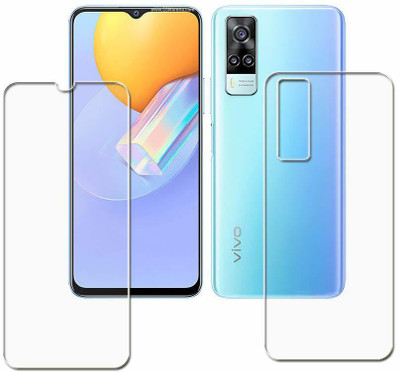 FIRST IMPRESSION Front and Back Tempered Glass for Vivo Y31(Pack of 2)
