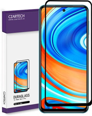 CZARTECH Tempered Glass Guard for Mi 10i, Mi Redmi Note 9 Pro, Mi Redmi Note 9 Pro Max, Poco X2, Poco X3, K30(Pack of 1)