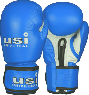 USI UNIVERSAL Amateur Contest Gloves 10OZ BLUE (609M) (Pack Of 1 Pair) Boxing Gloves(Blue)