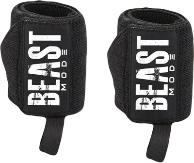 STEIGEN FITNESS Professional Wrist wraps Elastic gym Straps Brace wrist Support Bands Black Boxing Hand Wrap(Black, 20 inch)