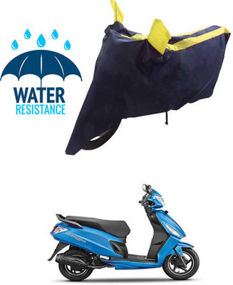 RONISH Waterproof Two Wheeler Cover for Hero(Maestro, Blue, Yellow)