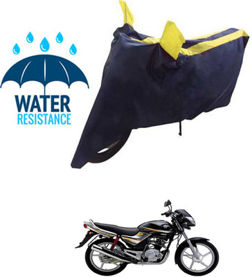 RONISH Waterproof Two Wheeler Cover for Yamaha(Libero LX, Blue, Yellow)