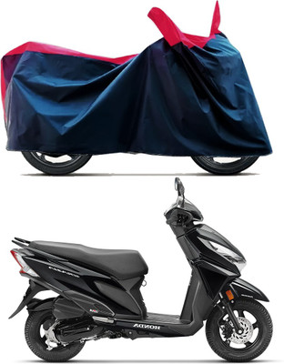 STARIE Waterproof Two Wheeler Cover for Honda(Grazia, Black, Red)