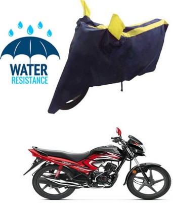 RONISH Waterproof Two Wheeler Cover for Honda(Dream Yuga, Blue, Yellow)