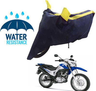 RONISH Waterproof Two Wheeler Cover for Honda(NXR 160, Blue, Yellow)