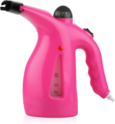 WunderVoX Portable Dual Power Travel Iron Garment Fabric , Facial Steamer-X16 750 W Garment Steamer(Pink)