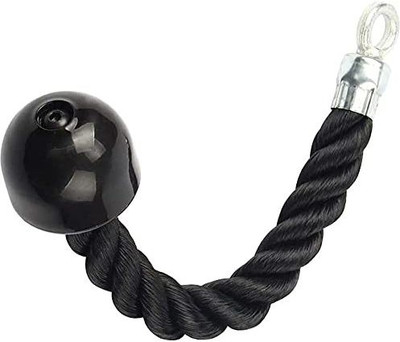 HACKERX Single Triceps Rope Gym Machine Cable attachments Triceps Bar
