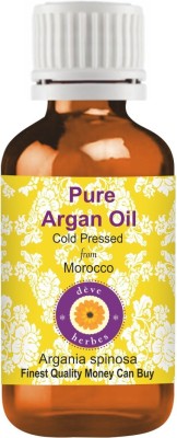 deve herbes Pure Argan (Moroccan) Oil (Argania spinosa) Cold Pressed(15 ml)