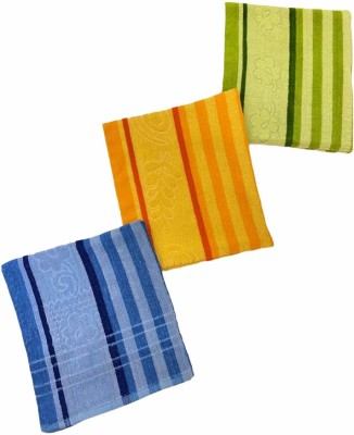 S K Enterprises Cotton 350 GSM Bath Towel Set(Pack of 3)