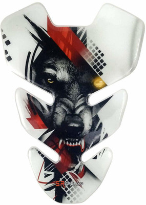 S.R Grafix wolf Bike Tank Pad