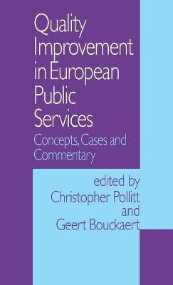 Quality Improvement in European Public Services(English, Hardcover, unknown)