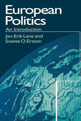 European Politics(English, Paperback, Lane Jan-Erik)