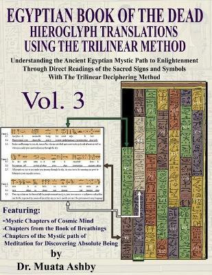 EGYPTIAN BOOK OF THE DEAD HIEROGLYPH TRANSLATIONS USING THE TRILINEAR METHOD Volume 3(English, Paperback, Ashby Muata)