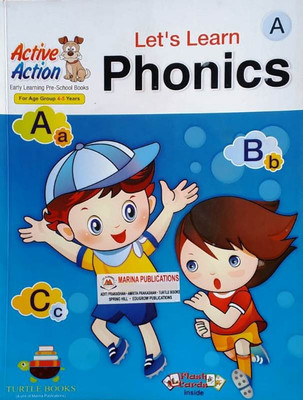 Active Action Early Learning Pre-School Books Let's Learn Phonics - A(Paperback, Ekta Mishra, Geetika Bhalla)