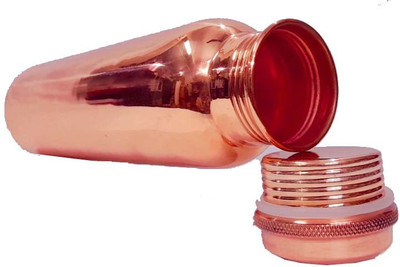 Ornate WATER BOTTLE 1000 ml Bottle(Pack of 1, Copper, Copper)