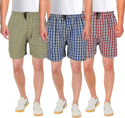 Sakshi Enterprises Checkered Men Boxer
