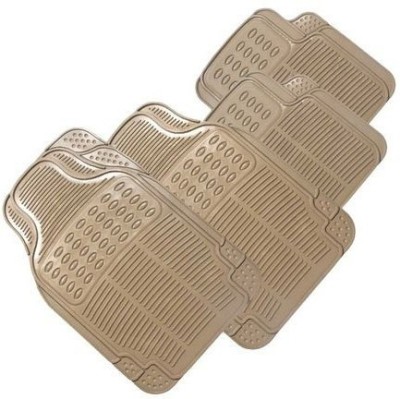 Miwings Rubber Standard Mat For  Universal For Car(Beige)