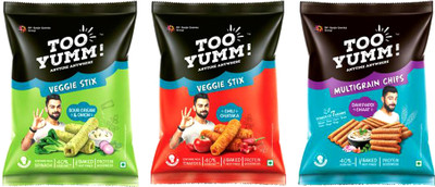Too Yumm! Multi Variant Assorted Combo Pack Chips(3 x 50 g)