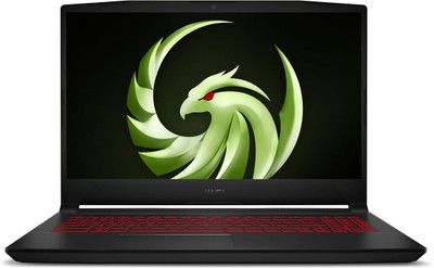 MSI Bravo Ryzen 5 Hexa Core 5600H - (8 GB/512 GB SSD/Windows 10 Home/4 GB Graphics/AMD Radeon RX5500M/144 Hz) Bravo 15 B5DD-043IN Gaming Laptop(15.6 inch, Black, 2.35 Kg)