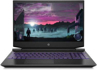 HP 15-ec1105AX Ryzen 5 Hexa Core 4600H - (8 GB/512 GB SSD/Windows 10 Home/4 GB Graphics/NVIDIA GeForce GTX 1650) 15-ec1105AX Gaming Laptop(15.6 inch, Shadow Black & Ultra Violet, 1.98 Kg)