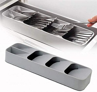 Home Brilliant Empty Cutlery Holder Case(Multi  Holds 20 Pieces)