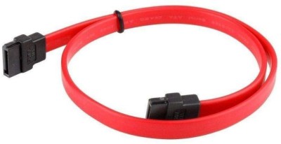 Damoko Power Sharing Cable 0.5 m Data Cables(Compatible with Computer Hard Disk Drive, Red)