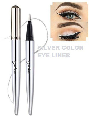 GFSU COMBO OF TWO ROCK YOUR LOOK FROM THIN TO BOLD SHIMMERY EYE LINER 3 g(SILVER)