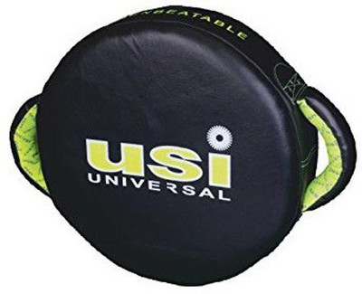 USI UNIVERSAL NEON Round HIT Shield Kicking Shield(Black, Green)