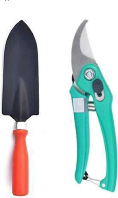 AGT Hedge Shears Cutter Shovel Khurpi Set Garden Tool Kit(2 Tools)