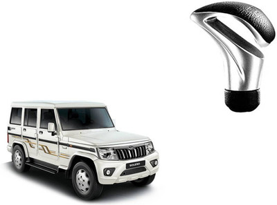 Buras LEATHER AND ALLUMINIUM Gear Knob(Silver)