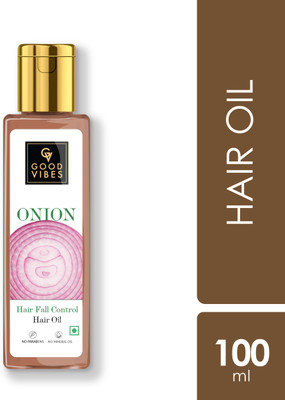 GOOD VIBES Onion Hair Fall Control  Hair Oil(100 ml)