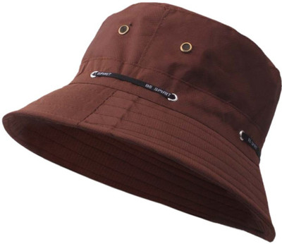 INFISPACE BUCKET HAT(Brown, Pack of 1)