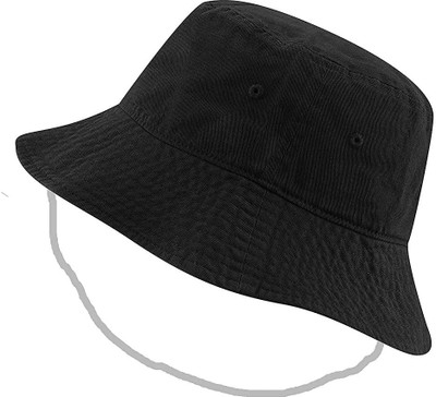 INFISPACE BUCKET HAT(Black, Pack of 1)
