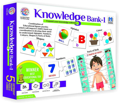 Game Phactory Knowledge Bank Series of Jigsaw Puzzle (1)(8 Pieces)