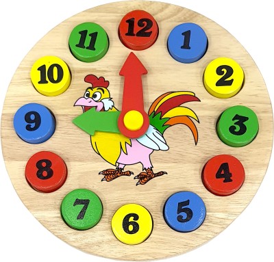 Little Genius Time Clock(Multicolor)